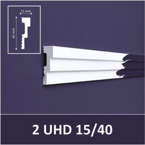 Молдинг настенный СОЛИД 2UHD 15/40